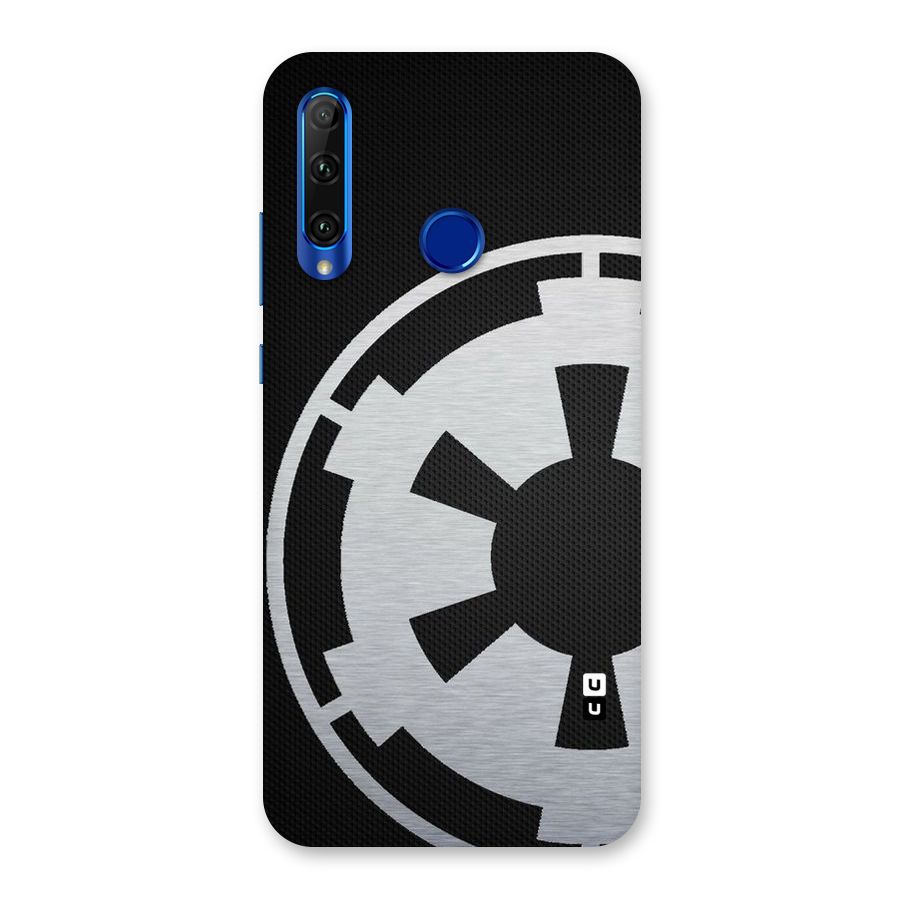 White Wheel Back Case for Honor 20i