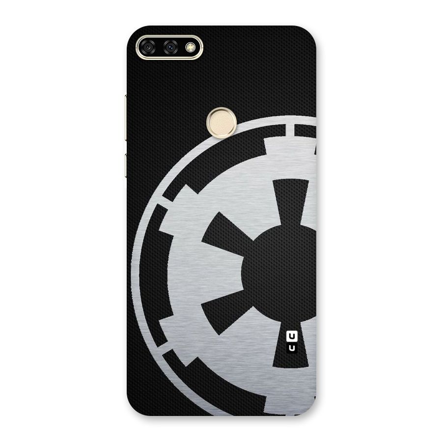 White Wheel Back Case for Honor 7A