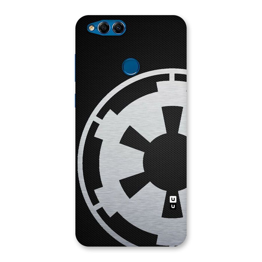White Wheel Back Case for Honor 7X