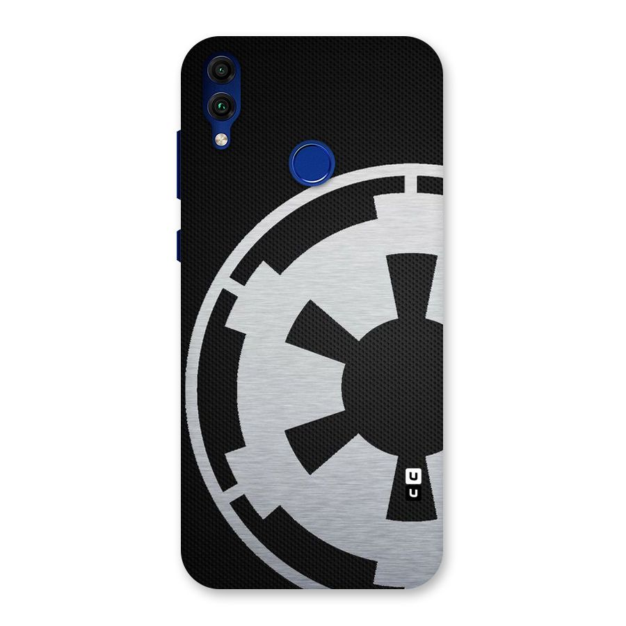 White Wheel Back Case for Honor 8C