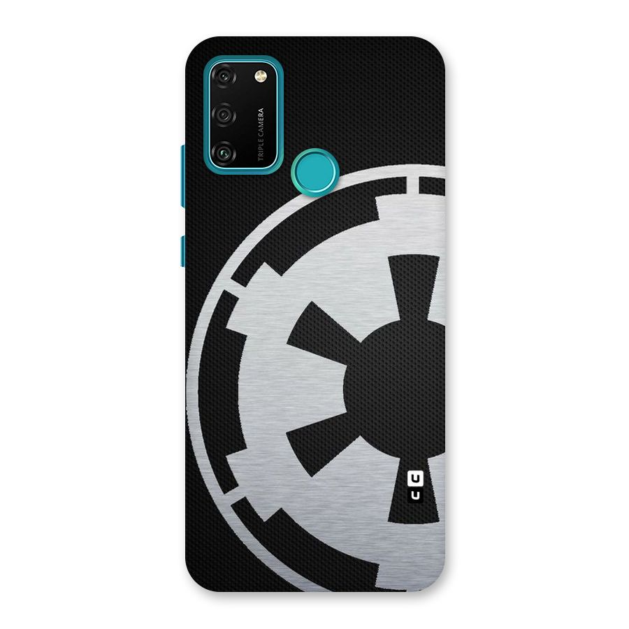 White Wheel Back Case for Honor 9A