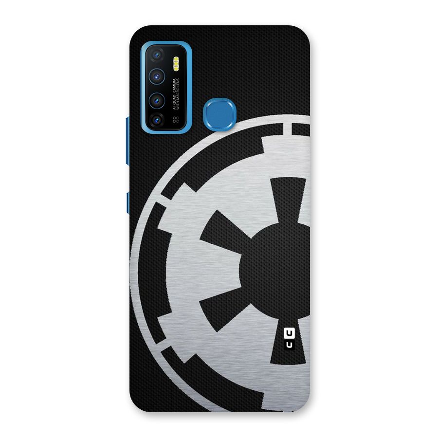 White Wheel Back Case for Infinix Hot 9
