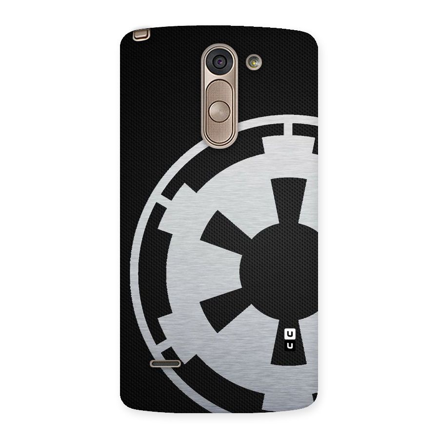 White Wheel Back Case for LG G3 Stylus