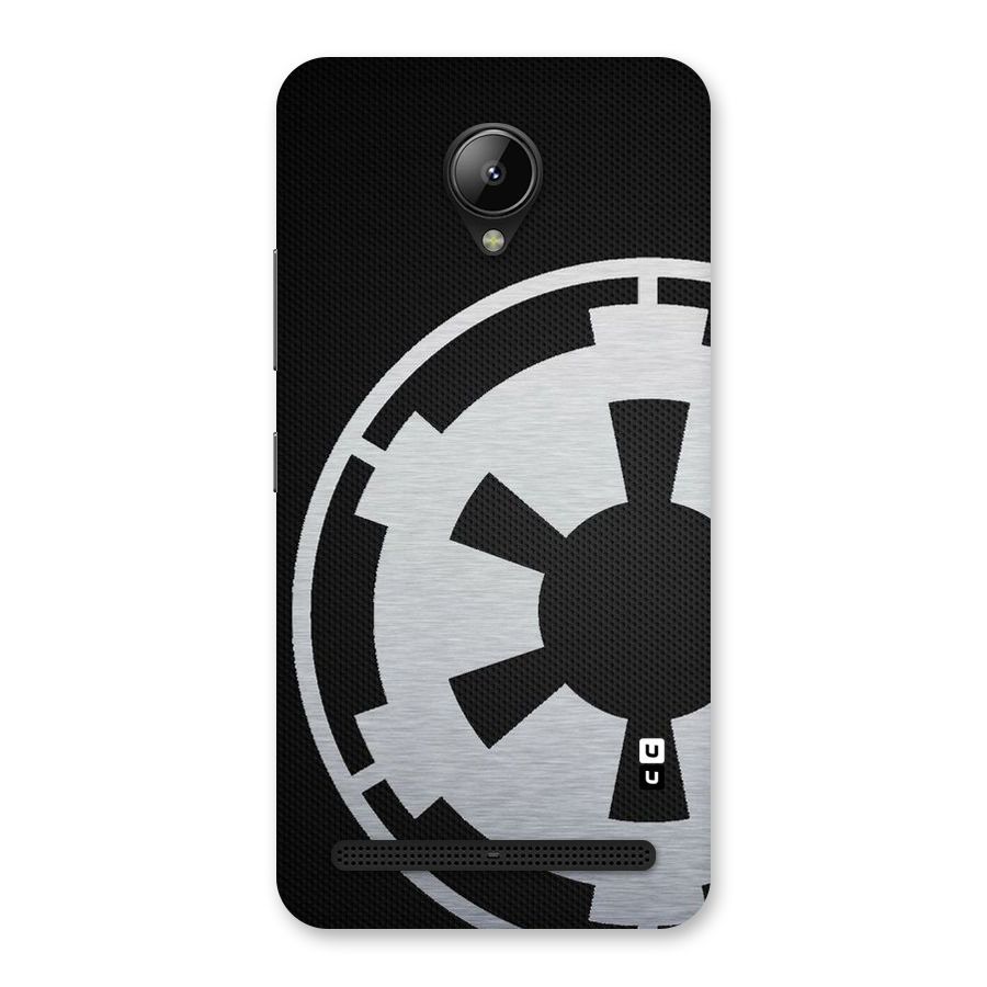 White Wheel Back Case for Lenovo C2