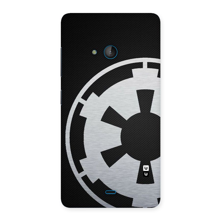 White Wheel Back Case for Lumia 540