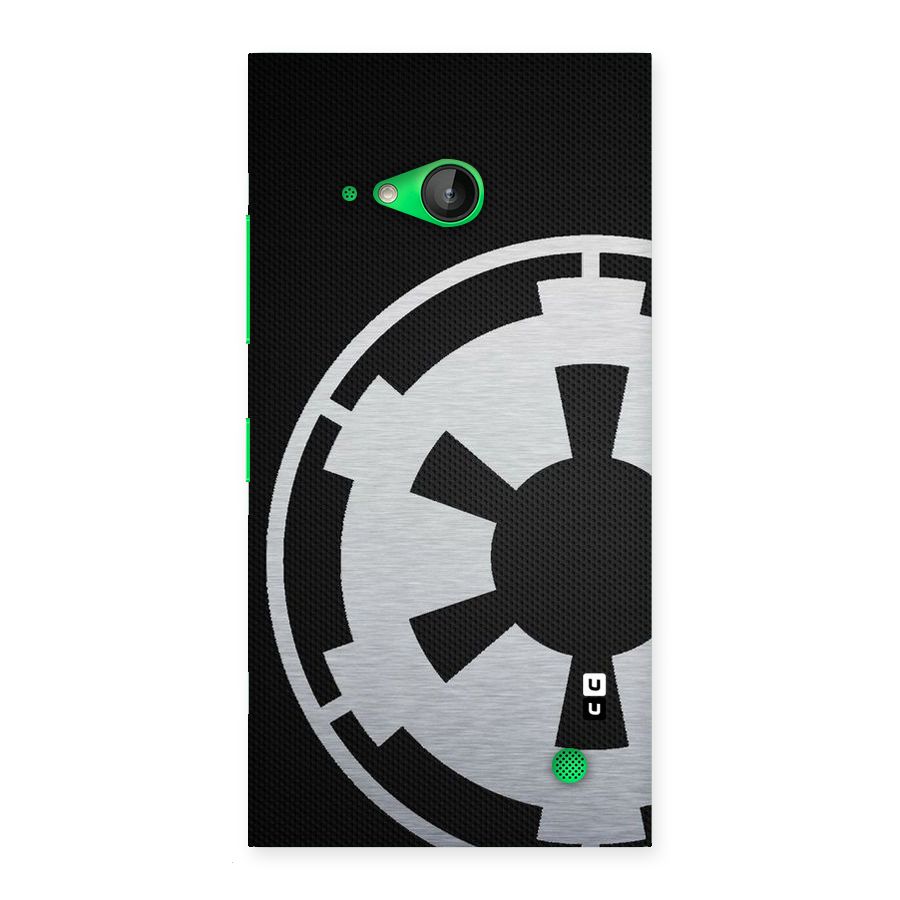 White Wheel Back Case for Lumia 730