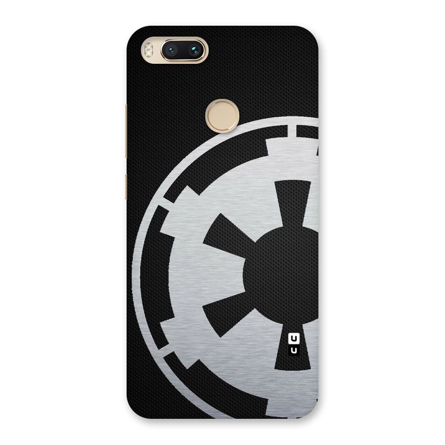 White Wheel Back Case for Mi A1
