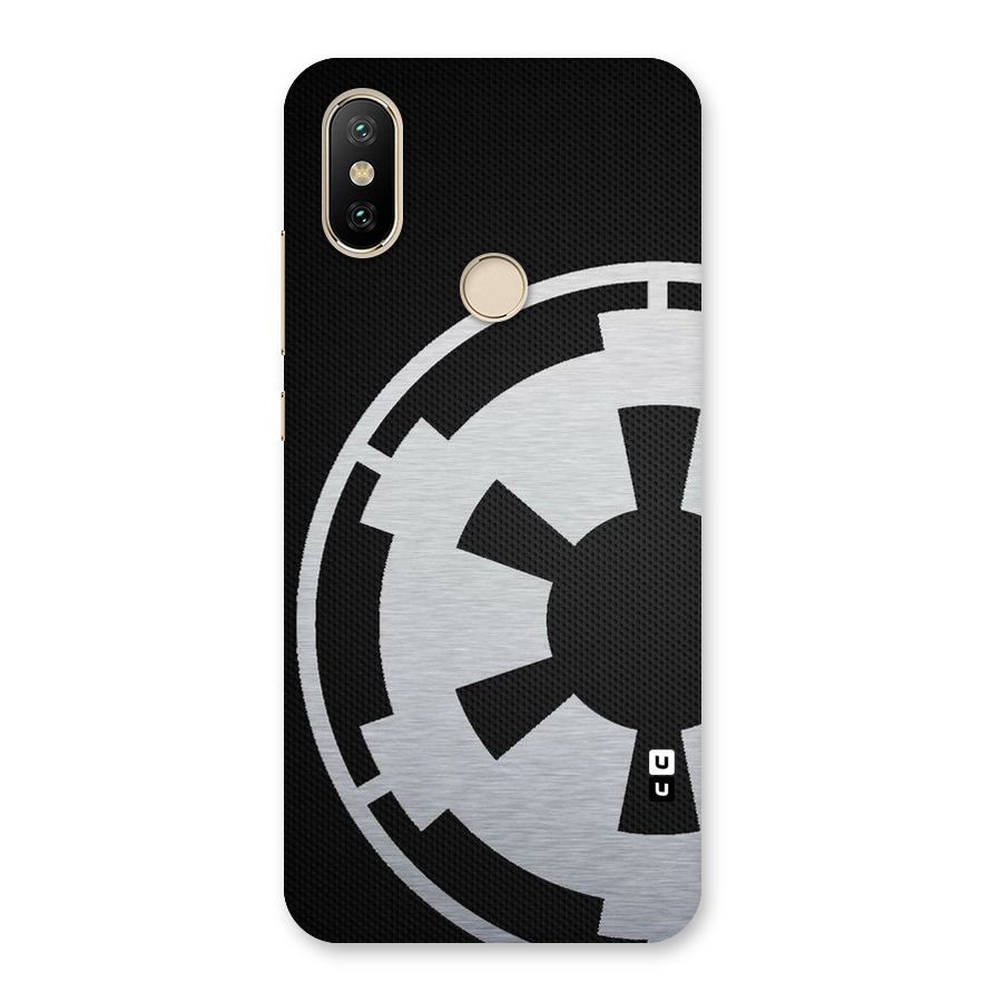 White Wheel Back Case for Mi A2