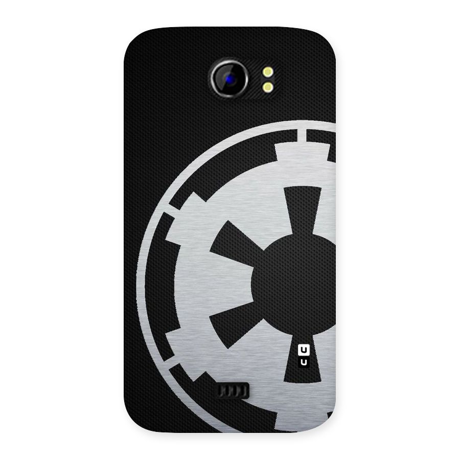 White Wheel Back Case for Micromax Canvas 2 A110