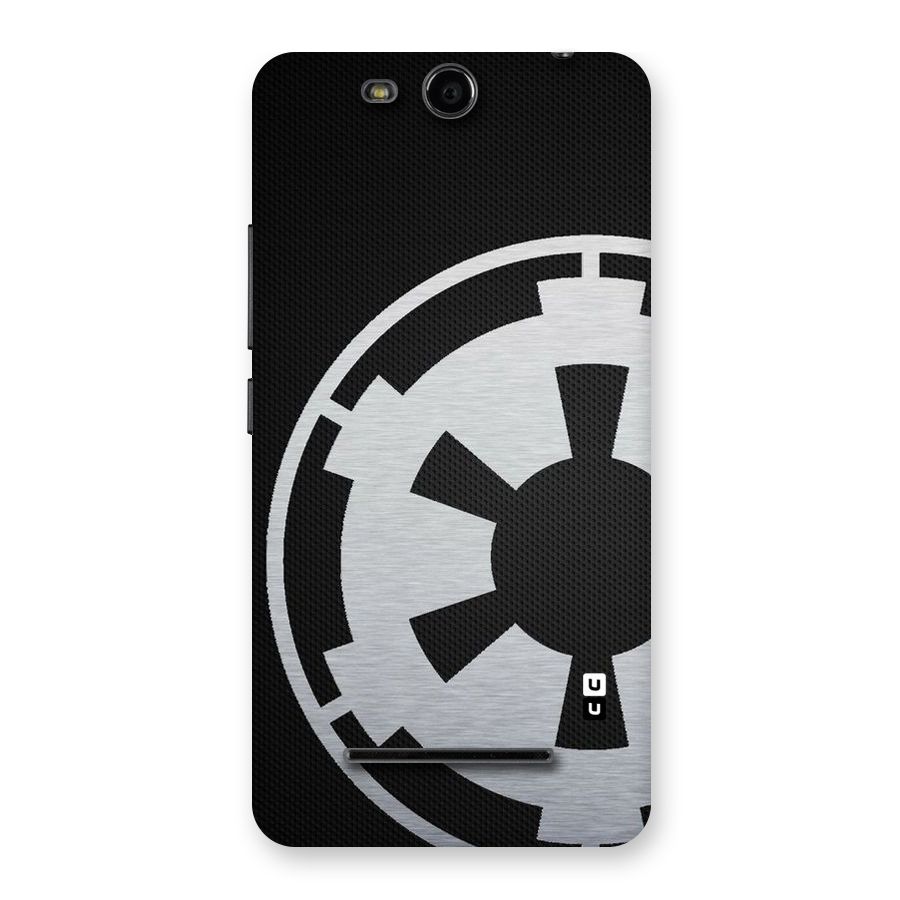 White Wheel Back Case for Micromax Canvas Juice 3 Q392