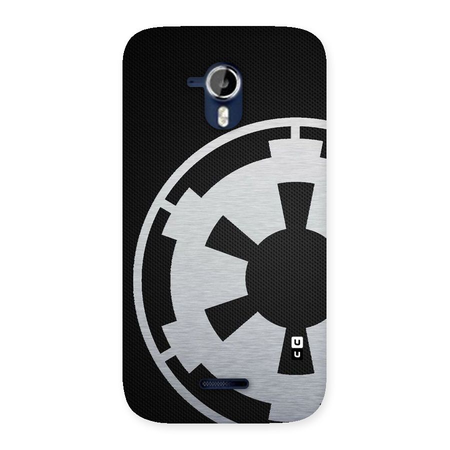 White Wheel Back Case for Micromax Canvas Magnus A117