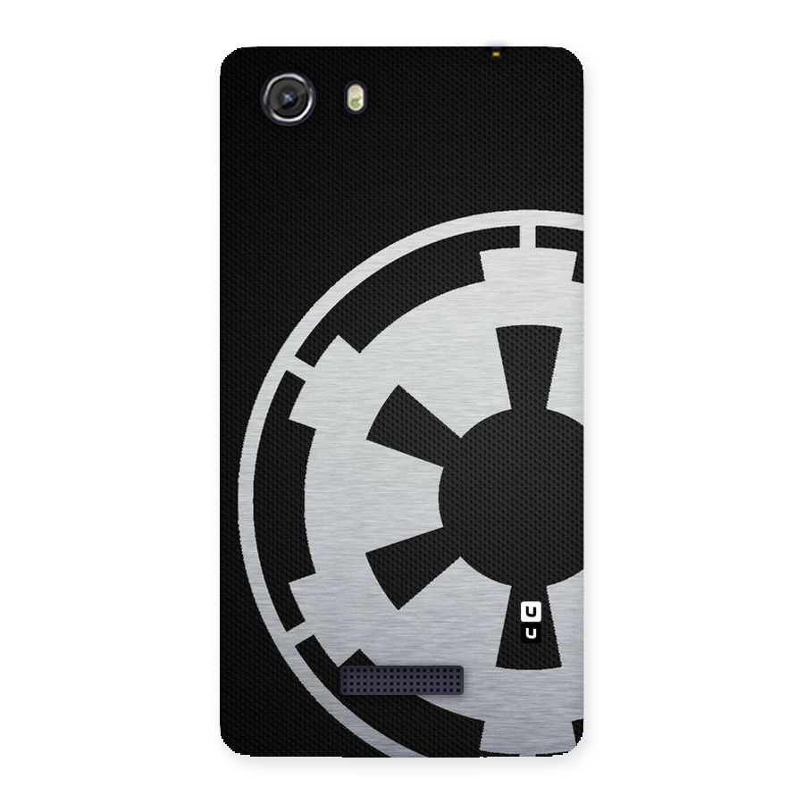 White Wheel Back Case for Micromax Unite 3