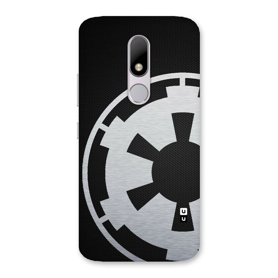 White Wheel Back Case for Moto M