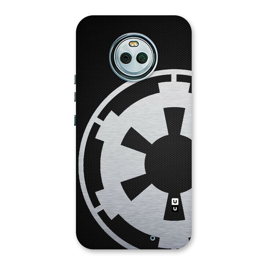 White Wheel Back Case for Moto X4