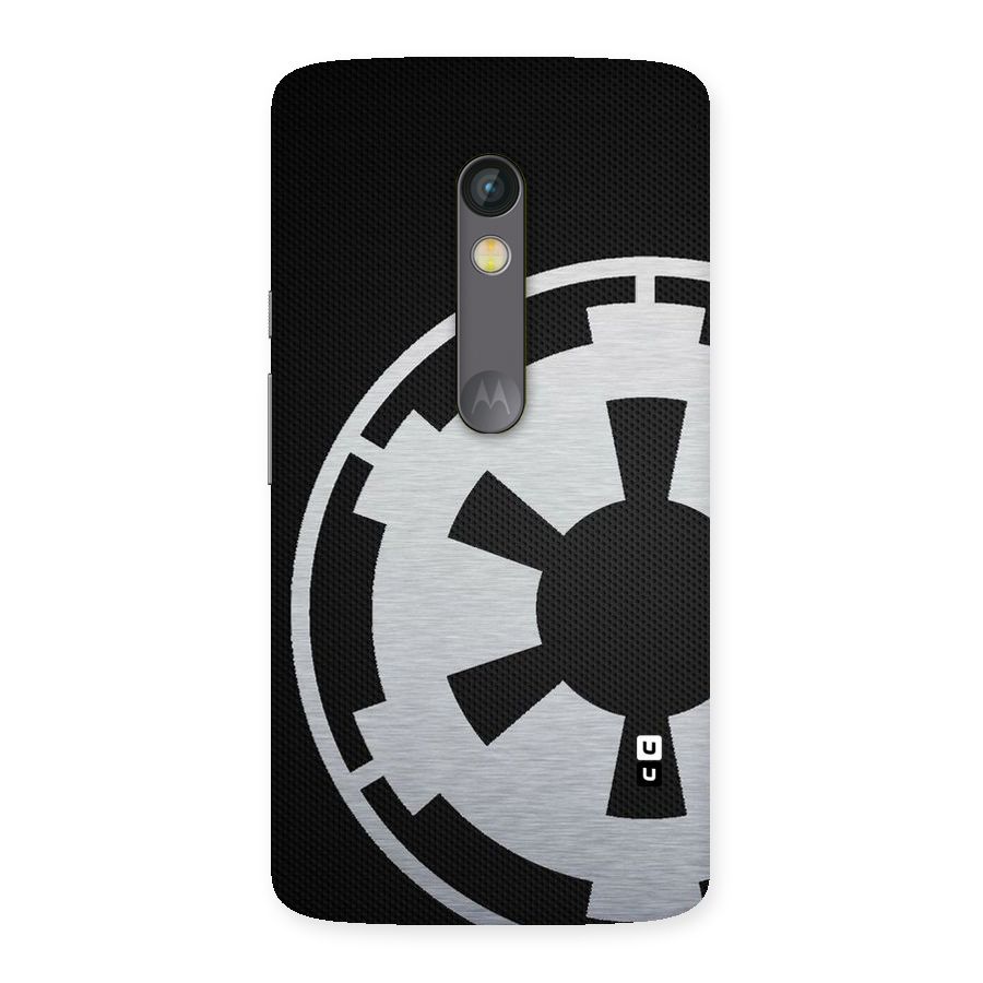 White Wheel Back Case for Moto X Play