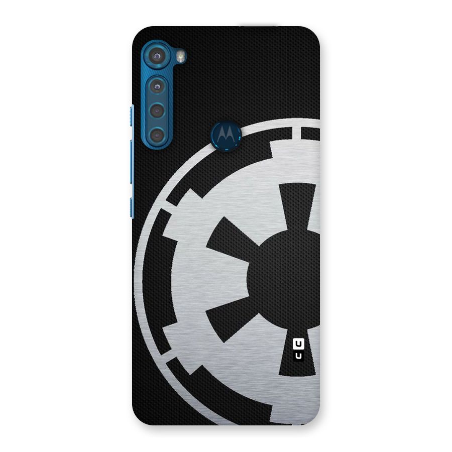 White Wheel Back Case for Motorola One Fusion Plus