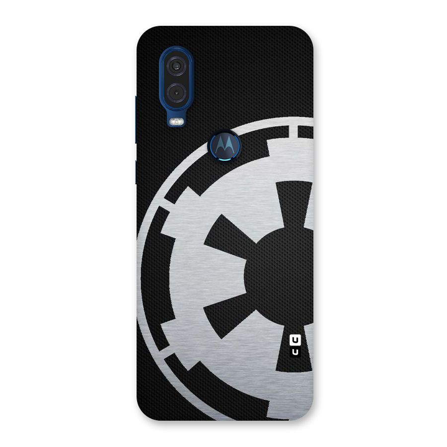 White Wheel Back Case for Motorola One Vision