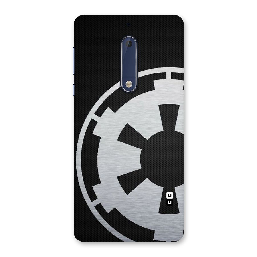 White Wheel Back Case for Nokia 5