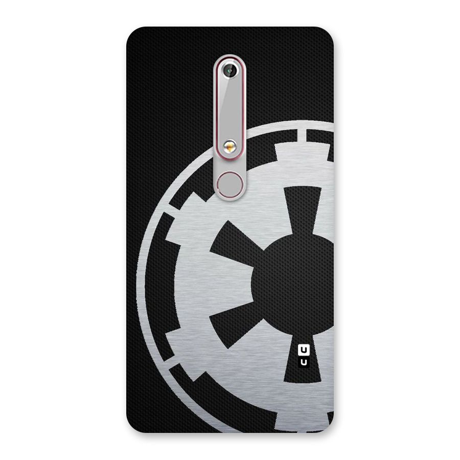 White Wheel Back Case for Nokia 6.1