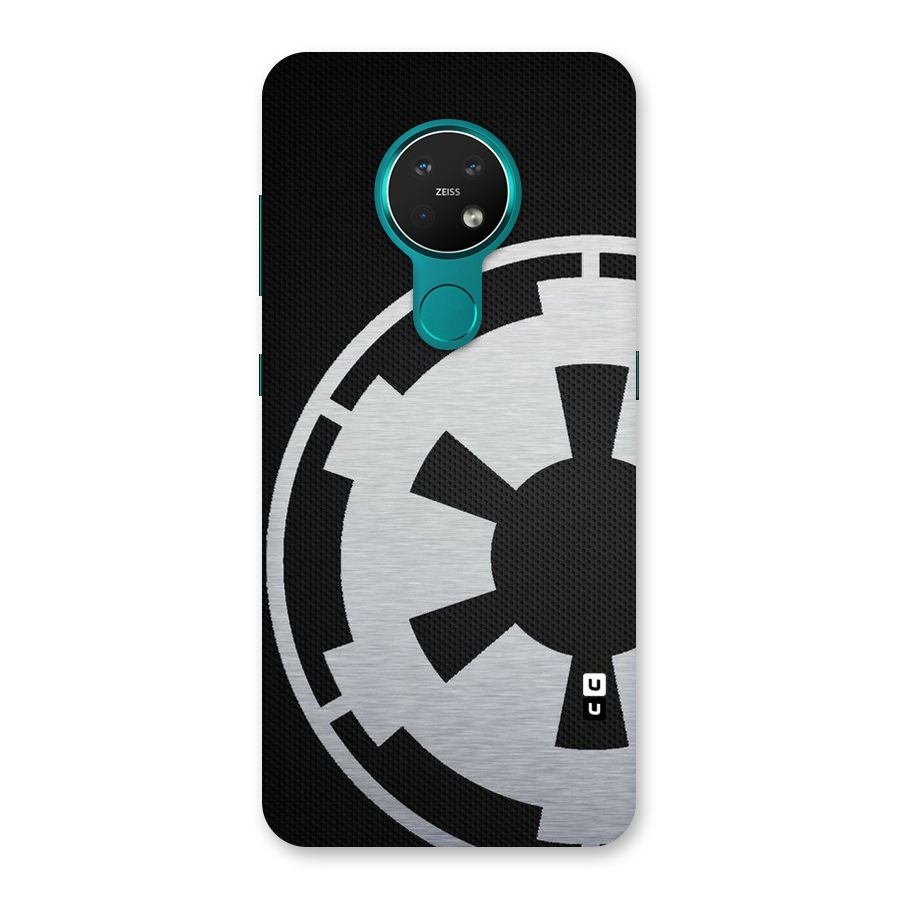 White Wheel Back Case for Nokia 7.2