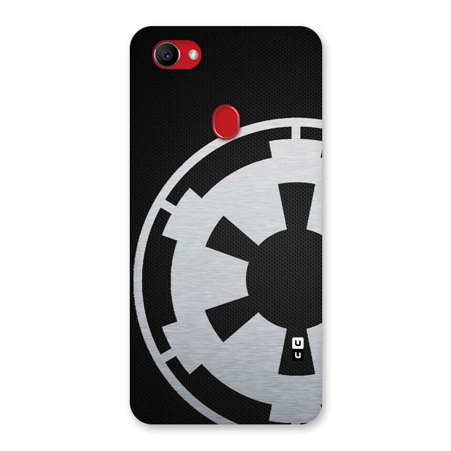 White Wheel Back Case for Oppo F7