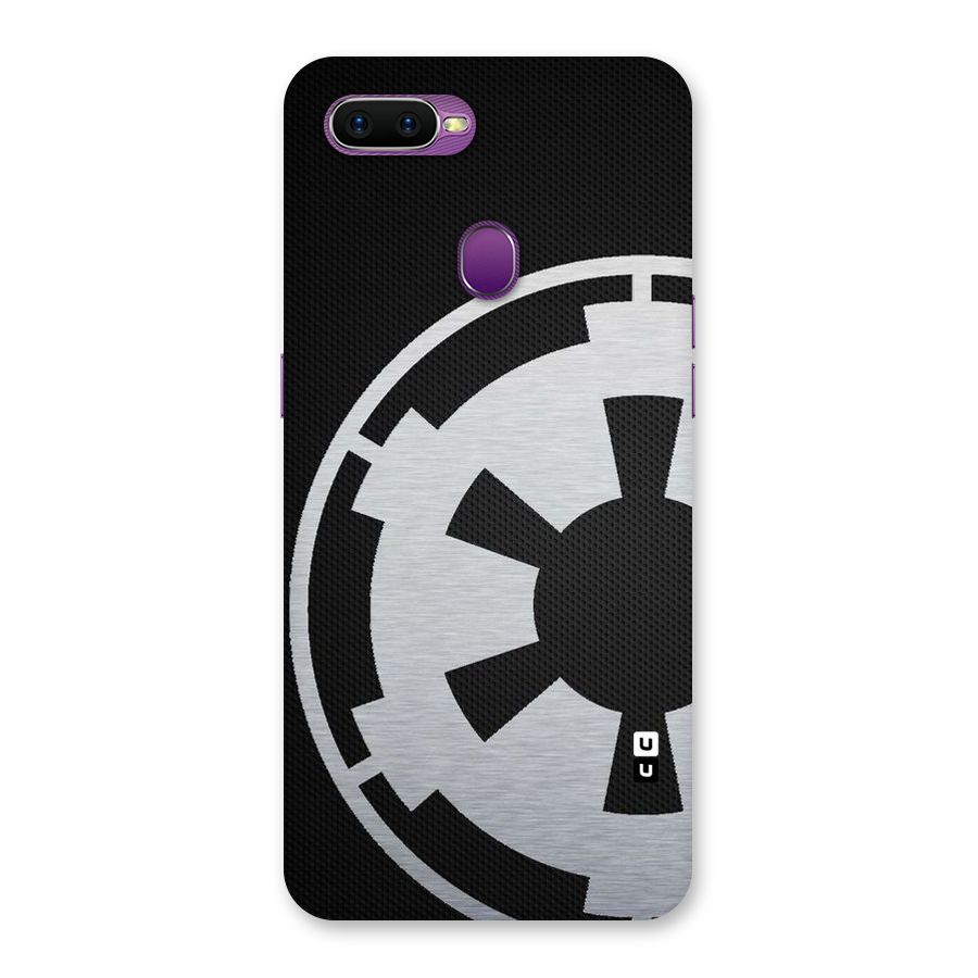 White Wheel Back Case for Oppo F9