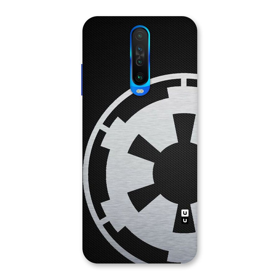 White Wheel Back Case for Poco X2