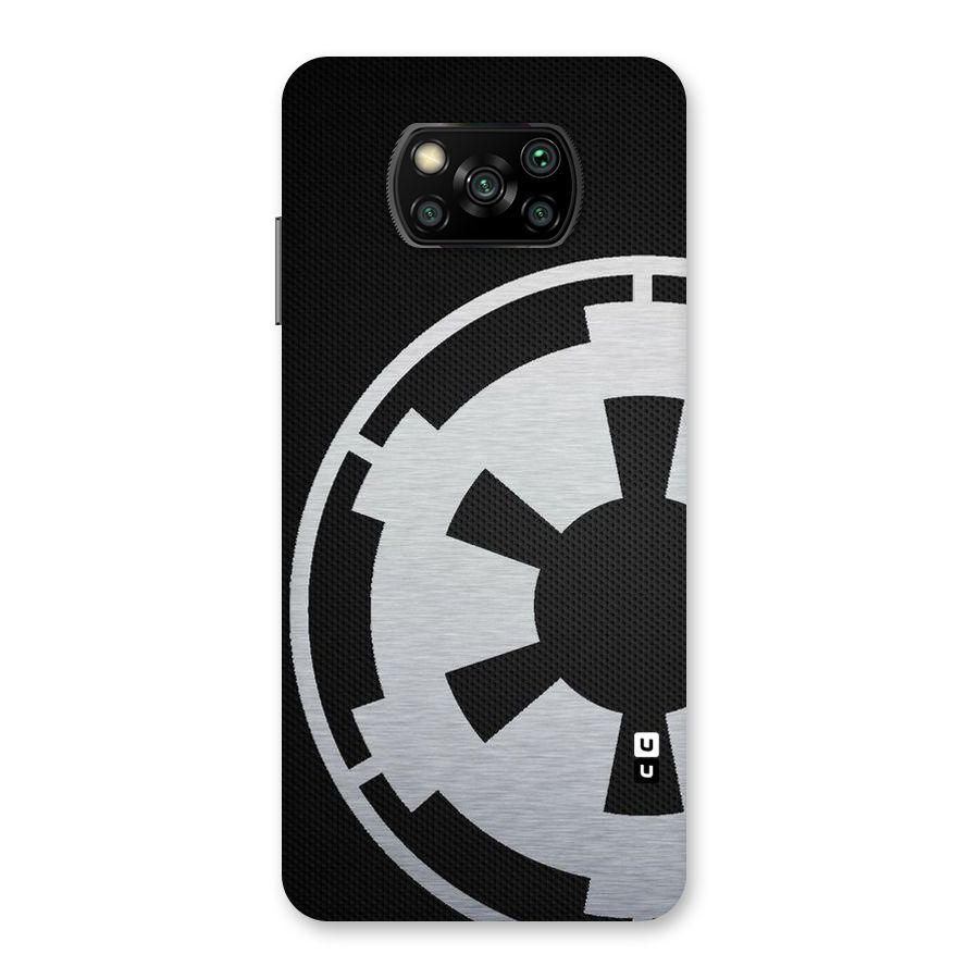 White Wheel Back Case for Poco X3