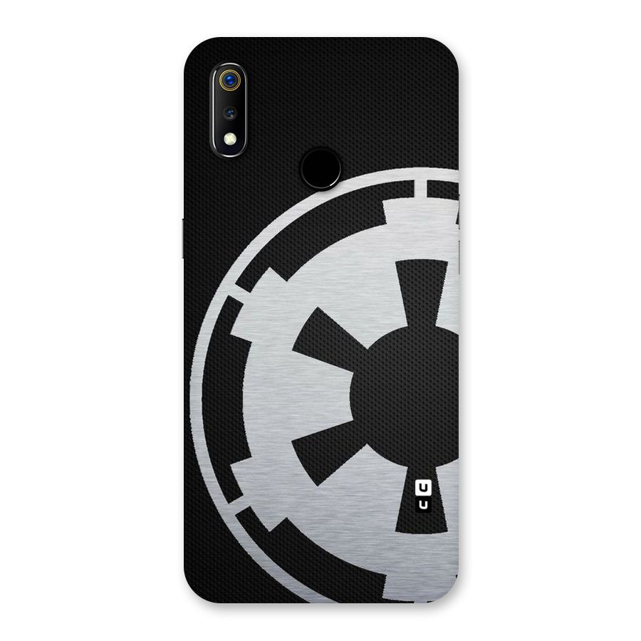 White Wheel Back Case for Realme 3