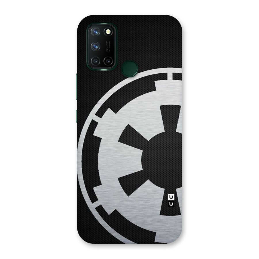 White Wheel Back Case for Realme 7i