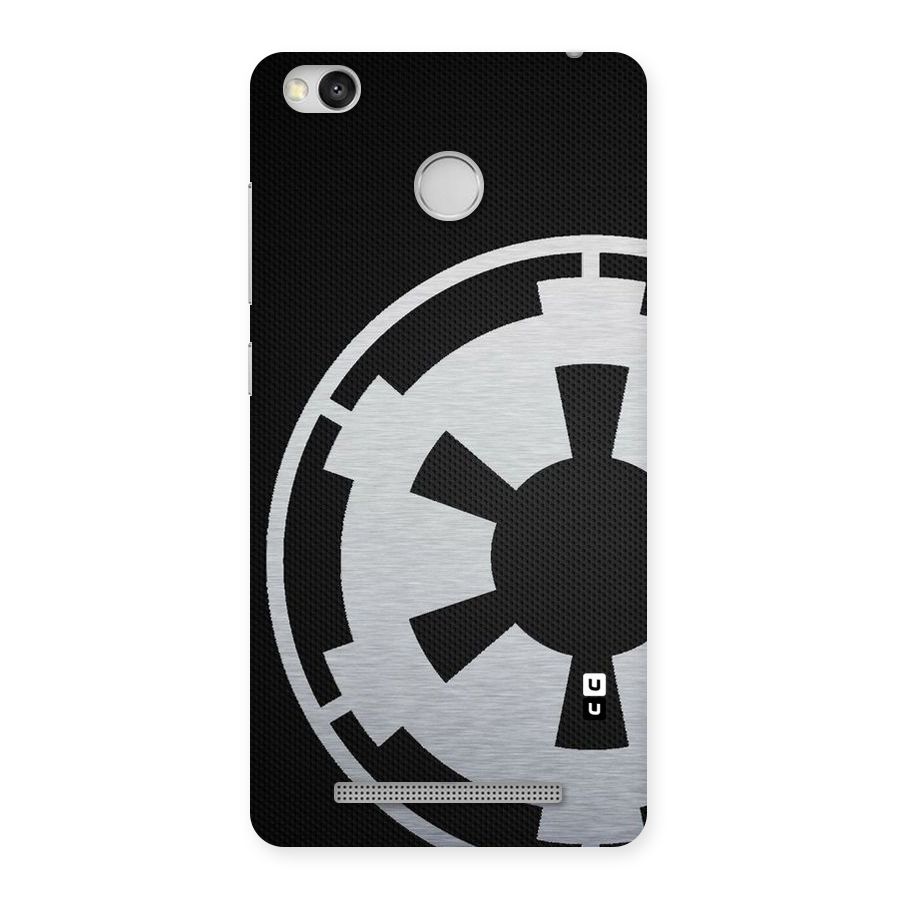 White Wheel Back Case for Redmi 3S Prime
