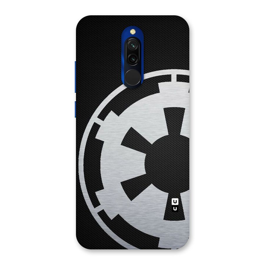 White Wheel Back Case for Redmi 8