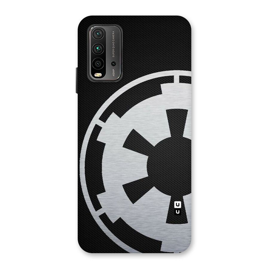 White Wheel Back Case for Redmi 9 Power