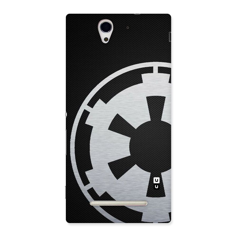 White Wheel Back Case for Sony Xperia C3