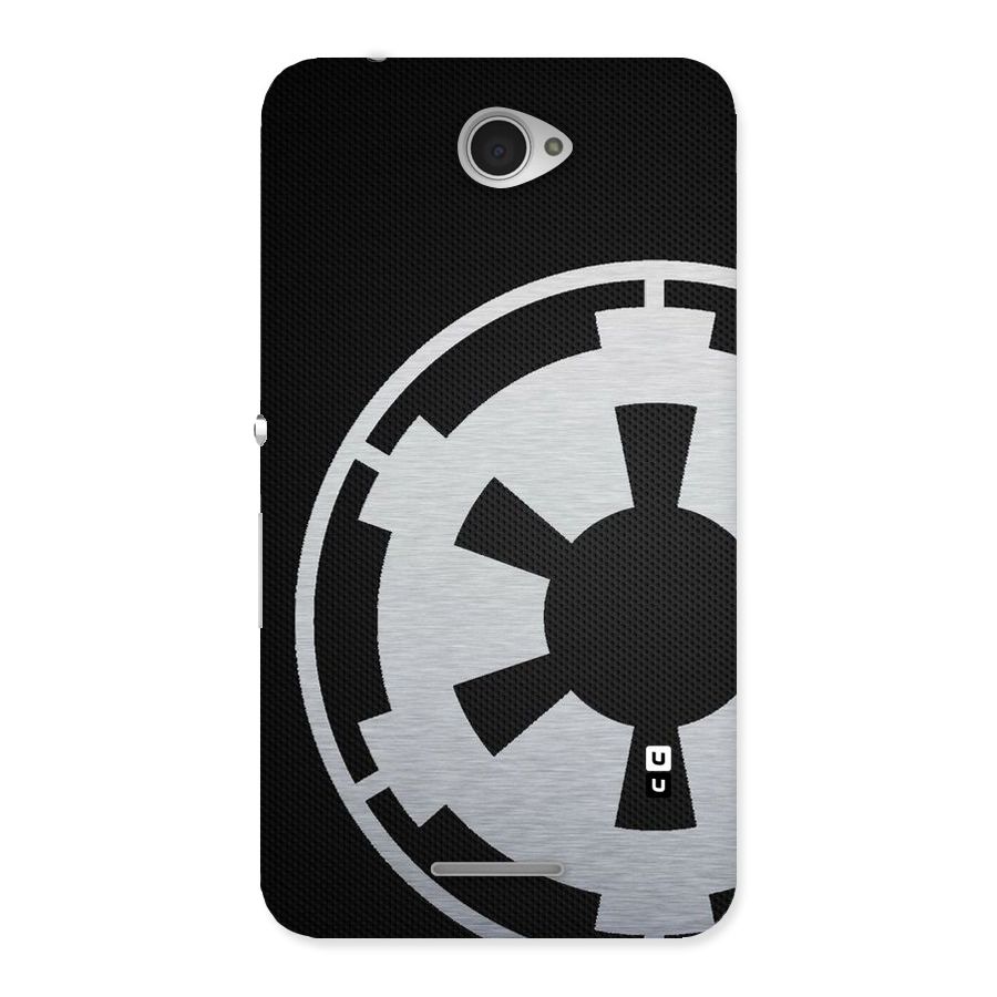 White Wheel Back Case for Sony Xperia E4