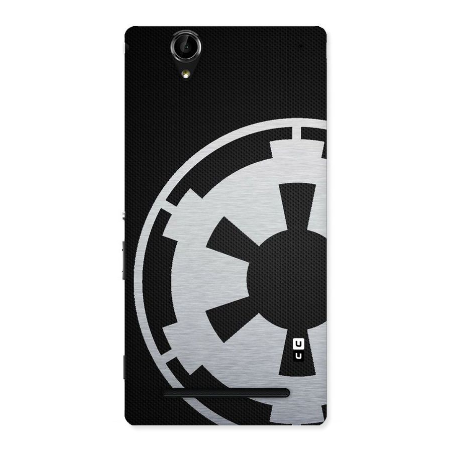 White Wheel Back Case for Sony Xperia T2