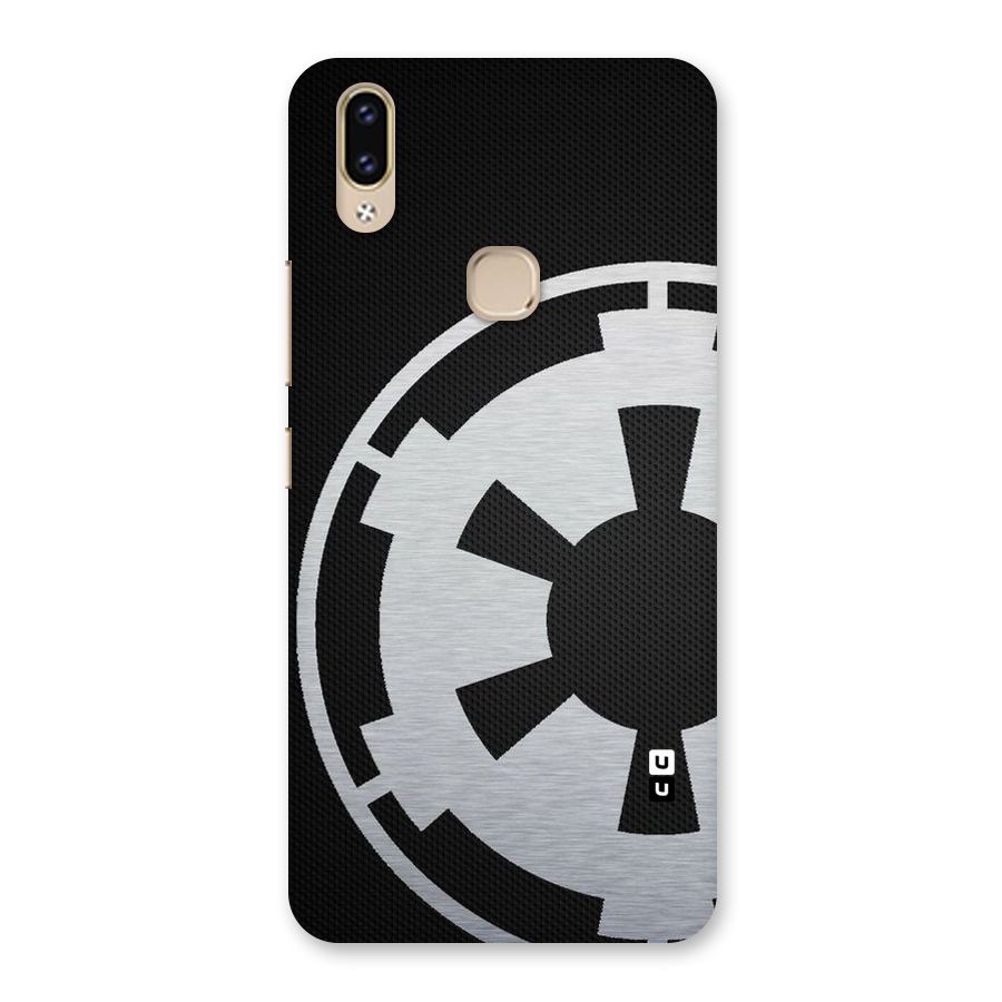 White Wheel Back Case for Vivo V9 Youth