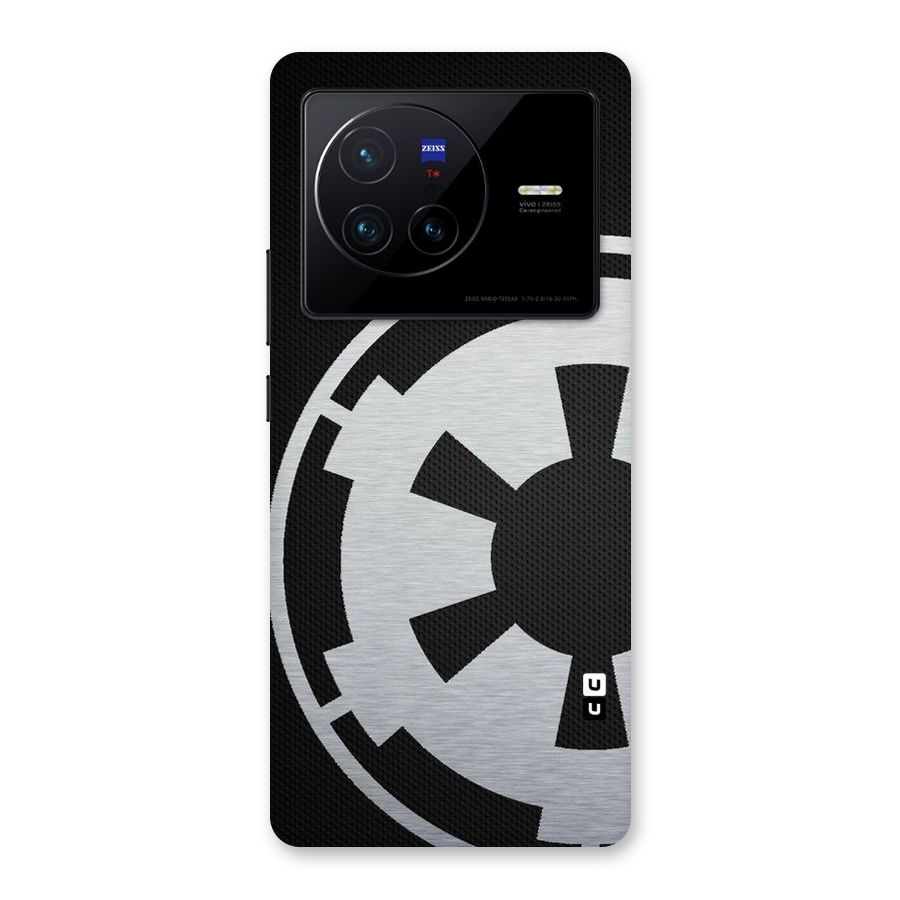 White Wheel Back Case for Vivo X80