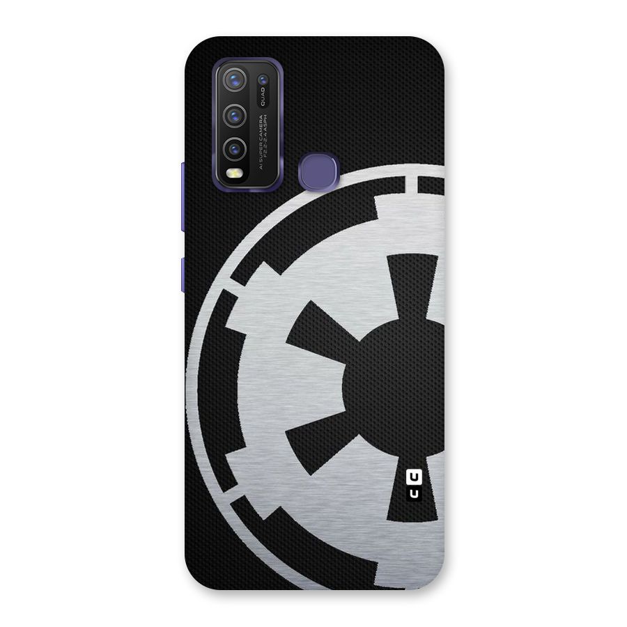 White Wheel Back Case for Vivo Y30
