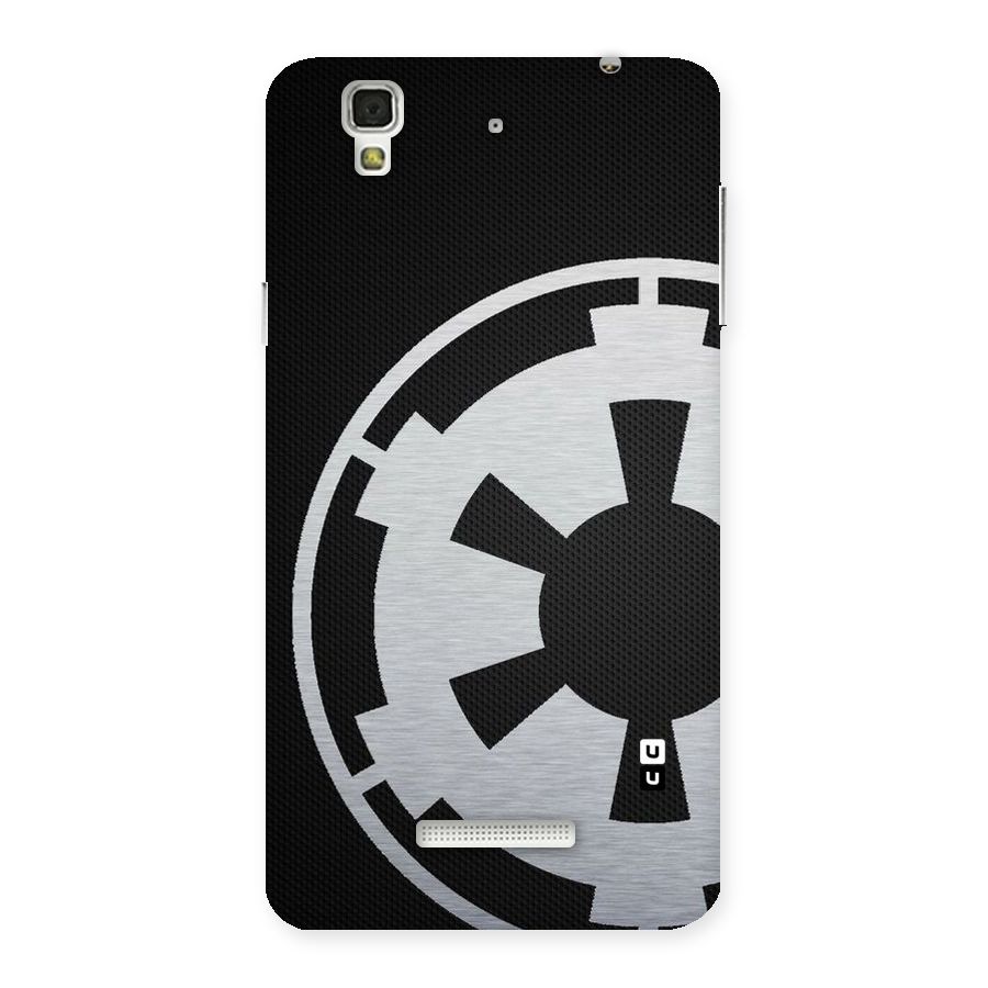 White Wheel Back Case for Yu Yureka