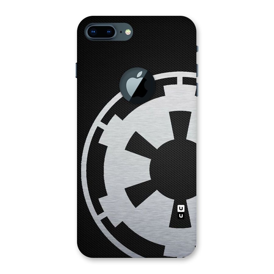 White Wheel Back Case for iPhone 7 Plus Logo Cut