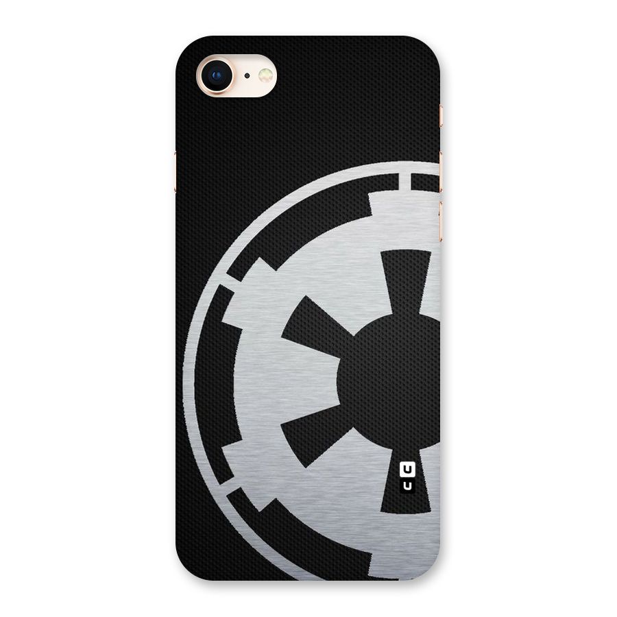White Wheel Back Case for iPhone 8