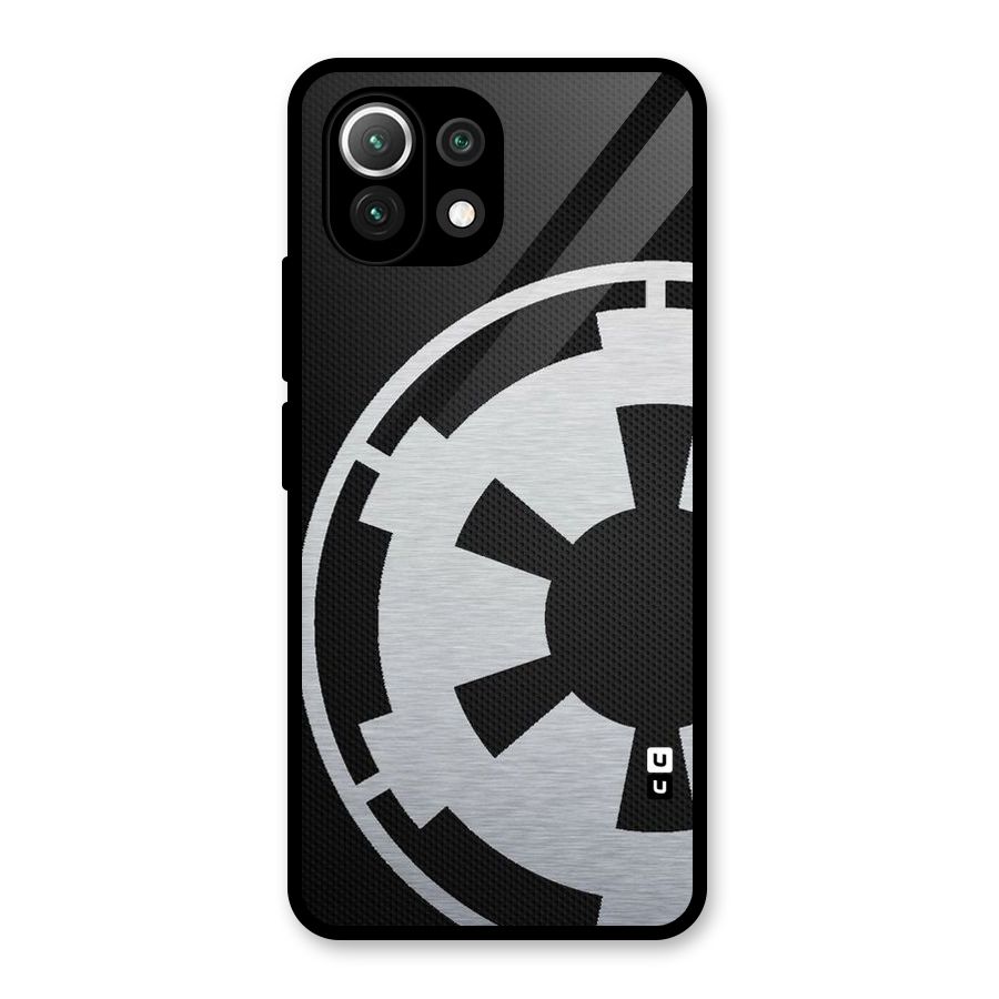 White Wheel Glass Back Case for Mi 11 Lite NE 5G