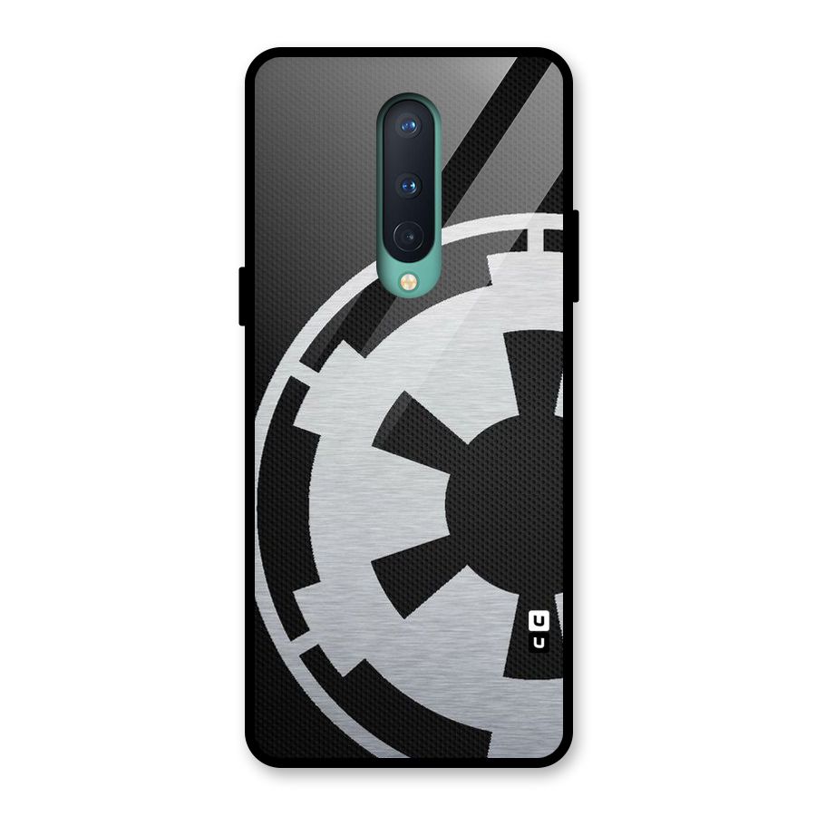 White Wheel Glass Back Case for OnePlus 8