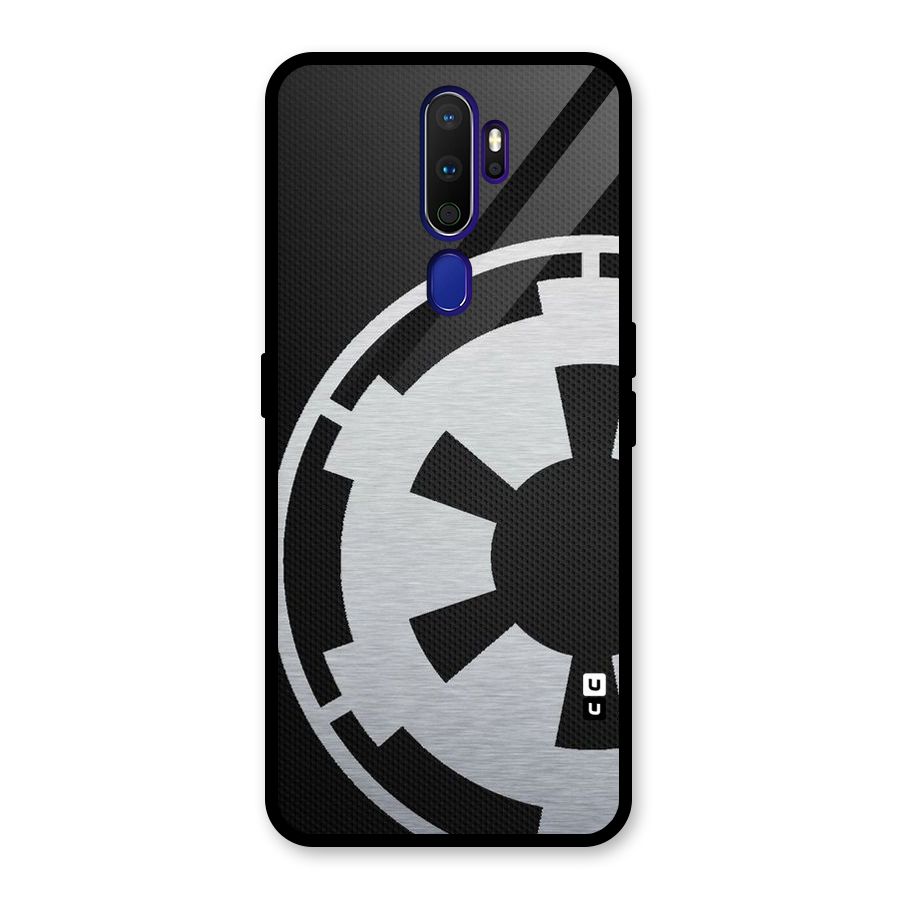 White Wheel Glass Back Case for Oppo A9 (2020)