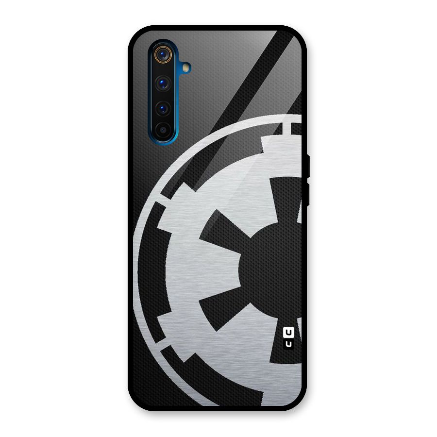 White Wheel Glass Back Case for Realme 6 Pro