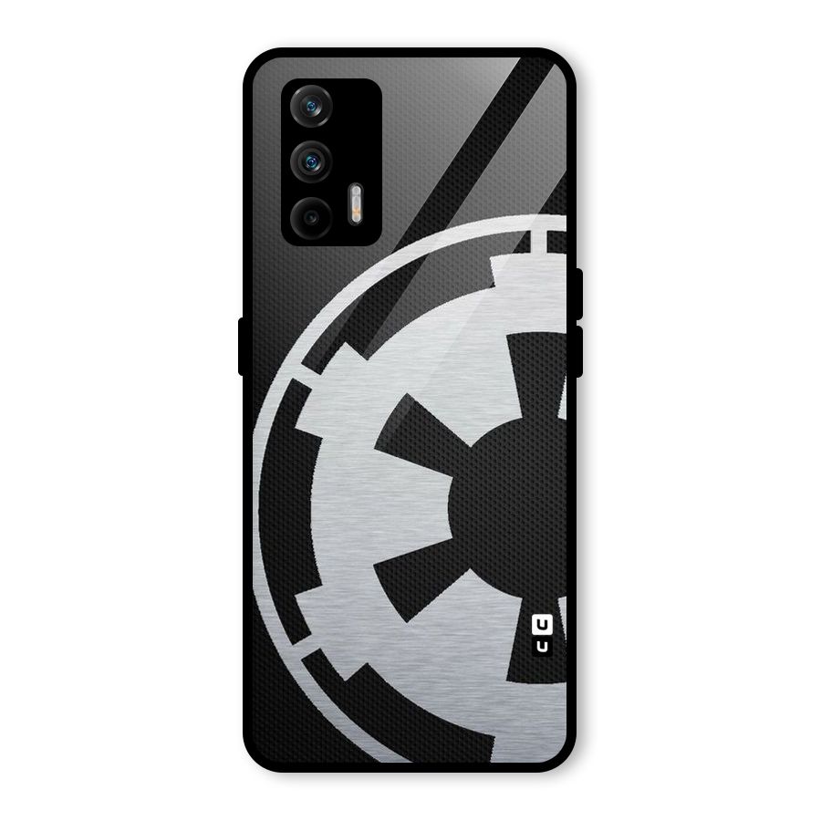 White Wheel Glass Back Case for Realme GT 5G
