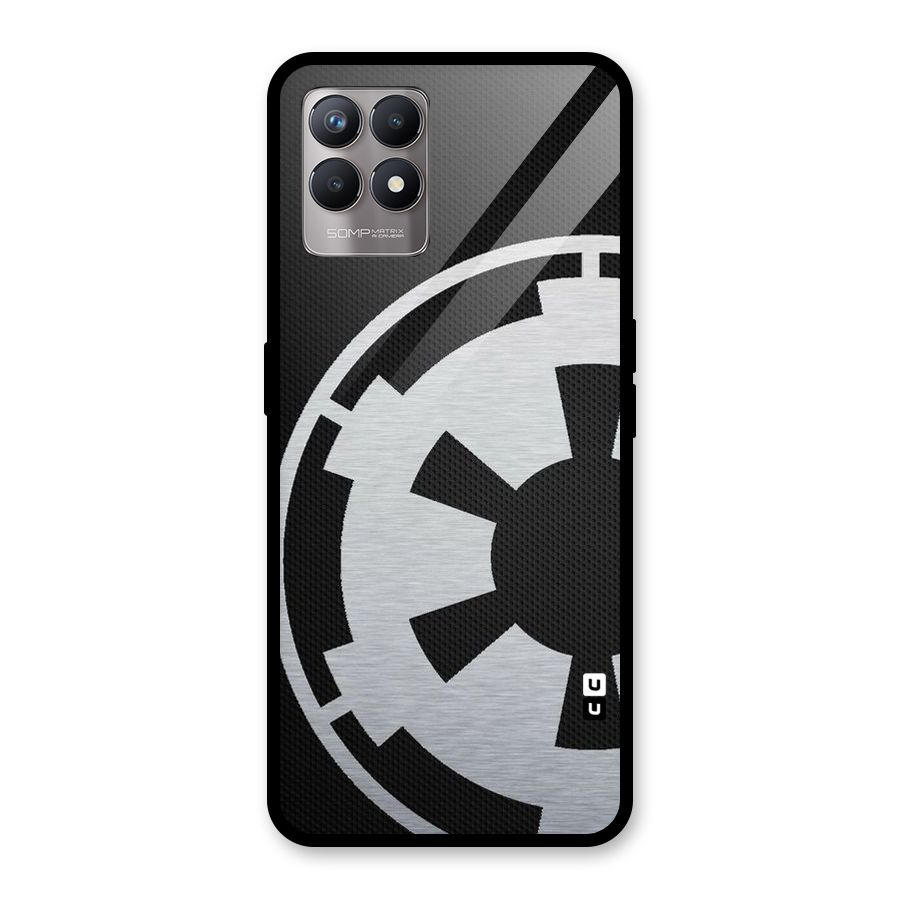 White Wheel Glass Back Case for Realme Narzo 50