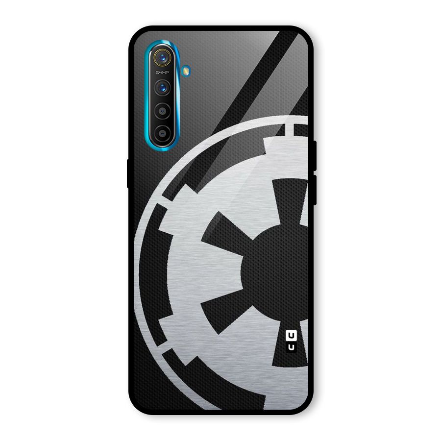White Wheel Glass Back Case for Realme X2