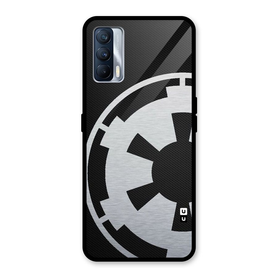 White Wheel Glass Back Case for Realme X7